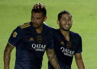 Cardona, figura en clasificación de Boca a la final de Argentina