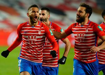 Gol de Luis Suárez en la victoria del Granada