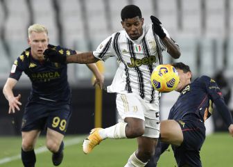 Juventus sufre más de la cuenta para ganarle a Genoa