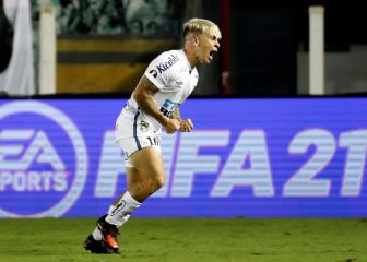 Santos golea a Boca y jugará la final ante Palmeiras
