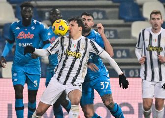 Juventus se impone ante Napoli en la Supercopa