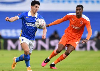 Steven Alzate, figura en Brighton con gol y asistencia