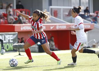 Golazo de Leicy Santos en victoria del Atlético al Sevilla