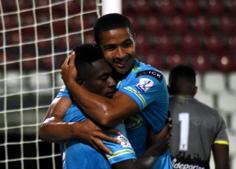 Jaguares, con nueve hombres, vence al Bucaramanga