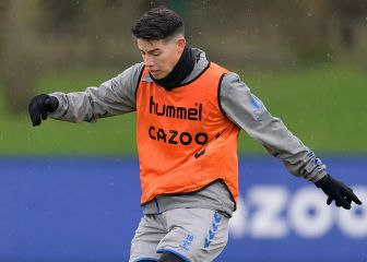 Ancelotti confía en que Everton le extienda el contrato a James