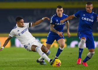 Everton vence a Leeds con sufrimiento al final