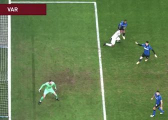 La falta a Cuadrado que permitió el empate de Cristiano