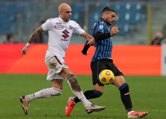 Muriel anota en el empate de Atalanta con Torino