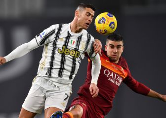 Juventus se impone ante Roma en Turín
