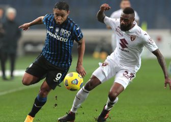 Muriel brilla, pero a Atalanta se le escapa el triunfo ante Torino