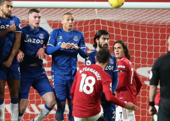 Manchester United y Everton empatan en Old Trafford