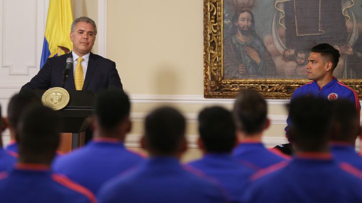 Iván Duque descarta público para el partido Colombia ...