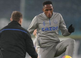 Mina, el colombiano que más juega en lo que va de la 20/21