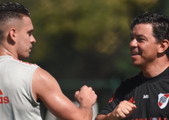 Gallardo espera a Palavecino y sin pistas de Santos Borré