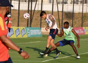 Segunda práctica de microciclo de Selección en fútbol reducido