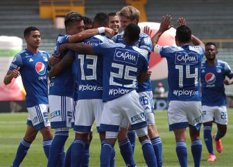 Millos, con Román y Emerson enfocados, visita a Equidad