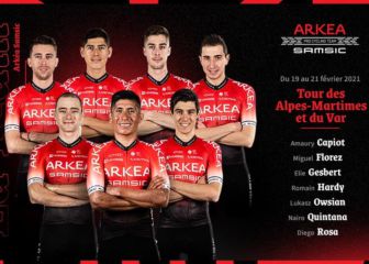 Nairo Quintana inicia el 2021 en el Tour de los Alpes Marítimos