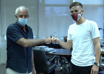 Así fue el primer día de Agustín Palavecino en River Plate