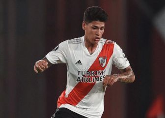Carrascal hereda la camiseta número 10 de River Plate
