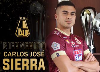 Deportes Tolima anuncia fichaje de Carlos Sierra