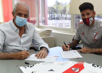 Jorge Carrascal renueva con River Plate hasta 2024