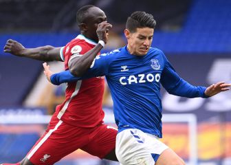 James y Everton, a ganar en Anfield luego de 7.817 días