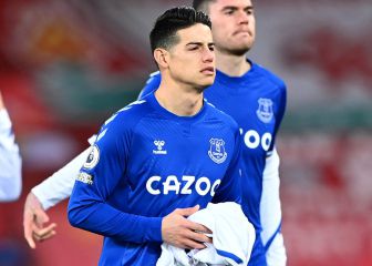 Ancelotti libera a James y Everton se ilusiona con Europa