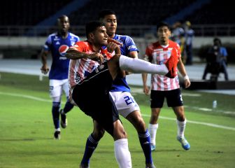 Junior vence a Millonarios en partido intenso y con lesiones