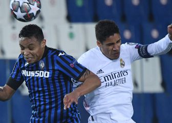 Atalanta, con Duván y Muriel, pierde ante el Madrid