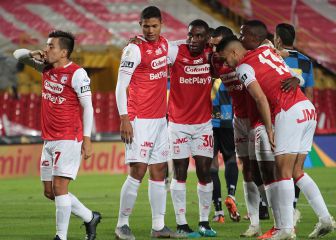 Santa Fe derrota a Boyacá Chicó y se pone segundo