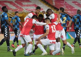 Santa Fe derrota a Chicó y se pone segundo en la tabla