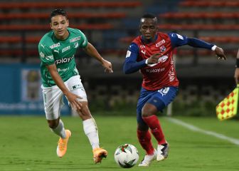 Medellín rescata un empate ante Cali en el Atanasio