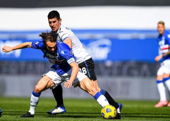 Atalanta vence a Sampdoria en Génova