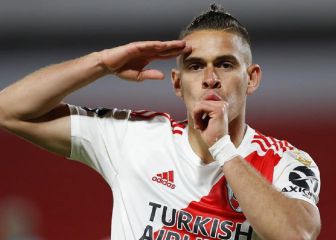 Santos Borré, nominado a mejor jugador de América