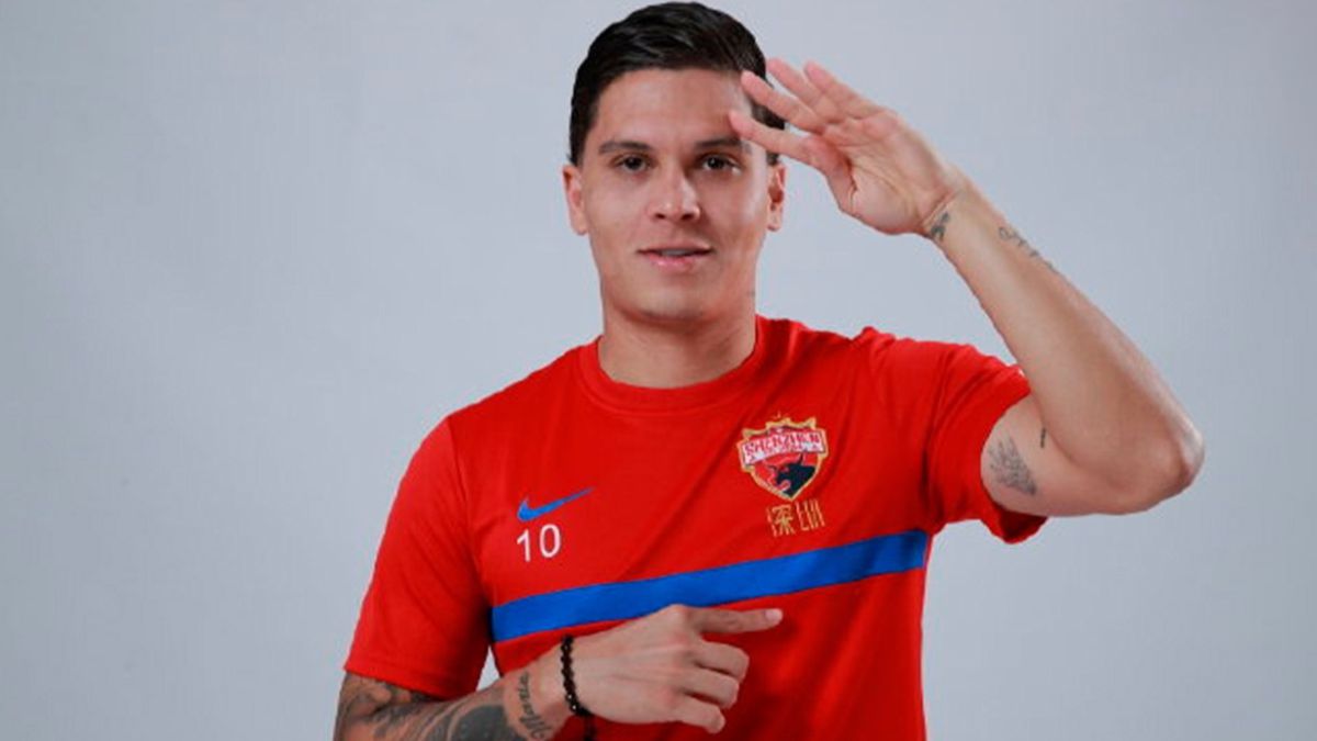 Juan Fernando Quintero marca su primer gol con el Shenzhen ...