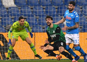 Con Ospina en el banco, a Napoli se le escapa el triunfo