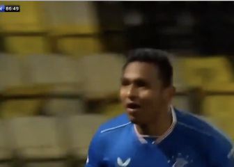 El gol de Morelos que deja al Rangers a un paso de la liga