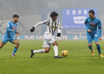 Juan Guillermo Cuadrado, listo para volver ante la Lazio