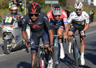 Egan, podio en Strade Bianche