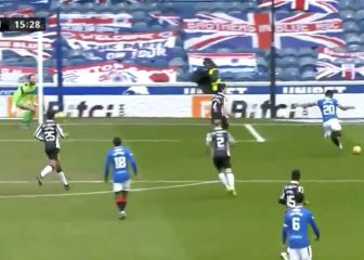 Nuevo gol de Morelos para acercar al Rangers al título