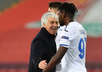 Gasperini, feliz por no perder a Duván y Muriel en marzo