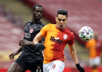 Falcao conectado: Doblete en el empate ante Sivasspor