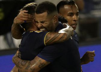 Golazos de Cardona, Villa y Campuzano en triunfo de Boca