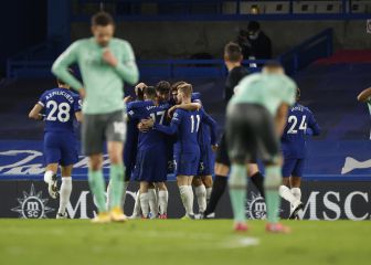Sin los colombianos, Everton cae en Stamford Bridge