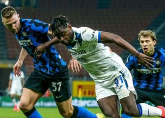 Con Duván y Muriel, Atalanta cae en su visita a Inter