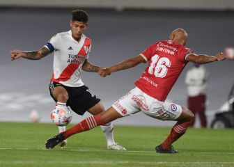 Carrascal sale con molestia en derrota de River Plate