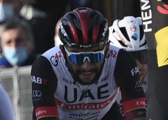 Fernando Gaviria, tercero en inicio de Tirreno-Adriático