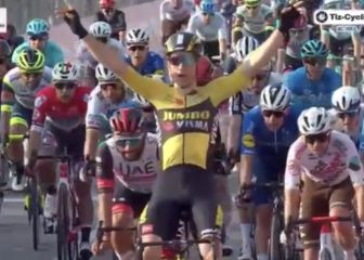 Sprint demoledor de Van Aert para vencer a Fernando Gaviria