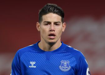 James explica su ausencia en los partidos del Everton