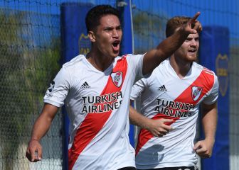 Flabian le da triunfo a River en el Superclásico de la reserva